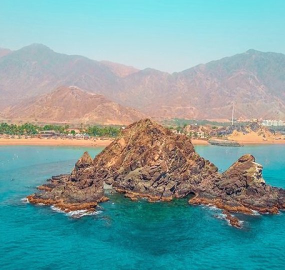 Al Aqah Beach - Snoopy Island